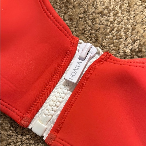 Hoaka Women's Red Neoprene Bikini Set - Picture 2 of 5
